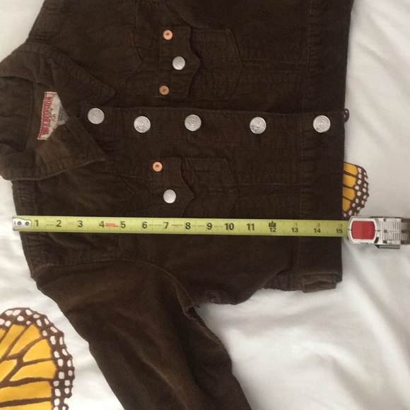 💎EUC💎 TRUE RELIGION Cropped Corduroy Jacket - Picture 6 of 6